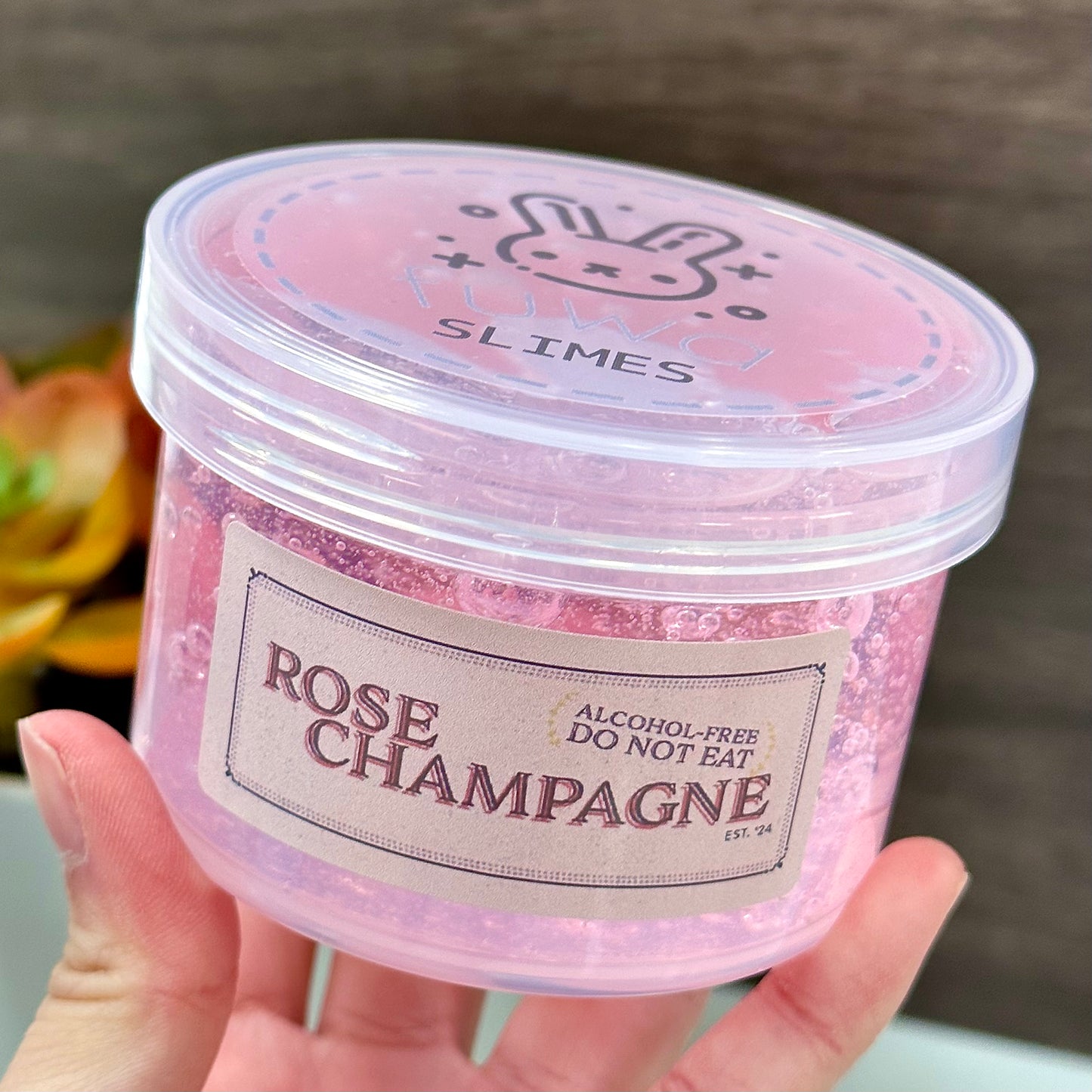 Rose Champagne Slime